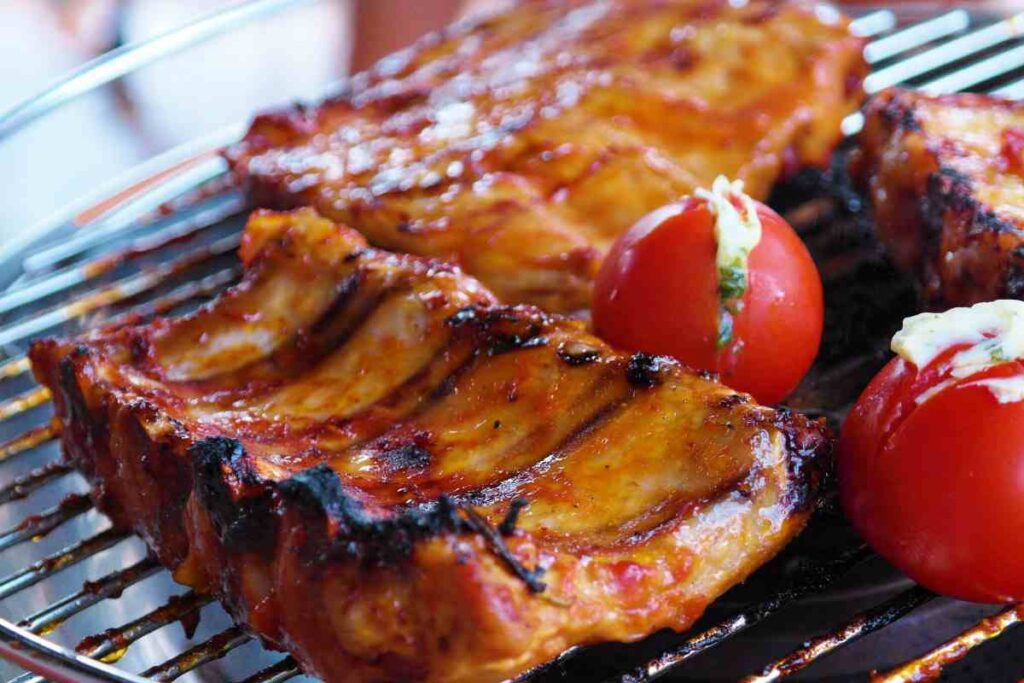 Costillas de Cerdo hechas en Asador