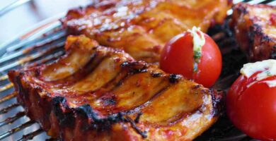 Costillas de Cerdo hechas en Asador