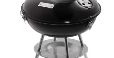 Cuisinart - Parrilla de carbón portátil CCG-190, 14 pulgadas, negra