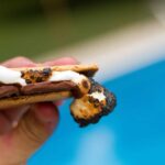 S'mores hechos en asador